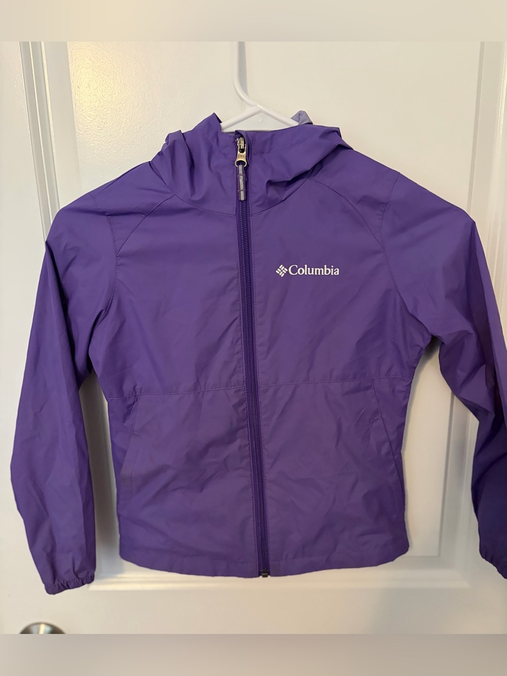 Columbia Purple Kids Raincoat